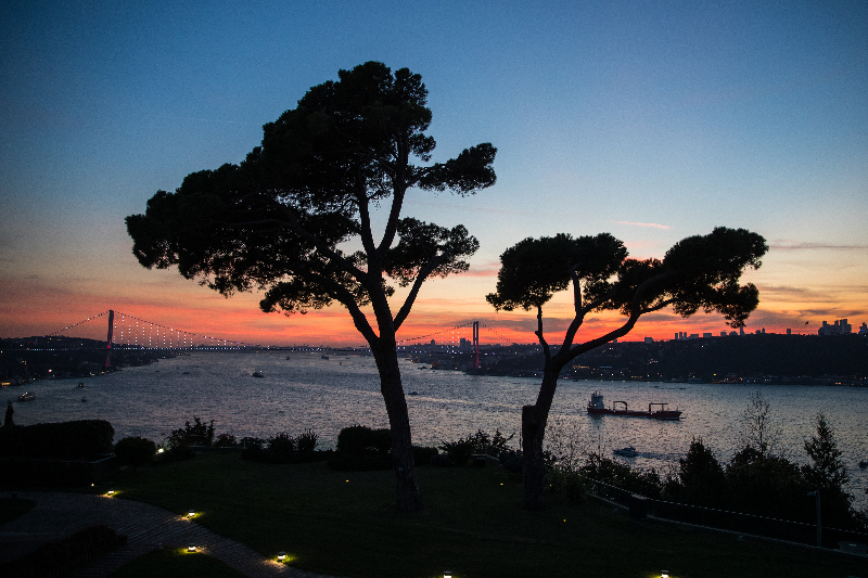 Gün batımının İstanbul hali..