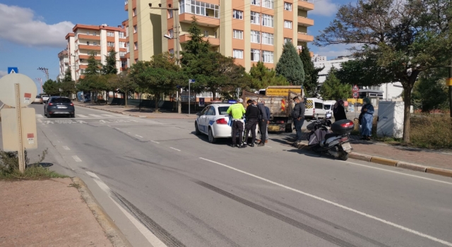 Kocaeli’de kamyonetin çarptığı kadın yaralandı