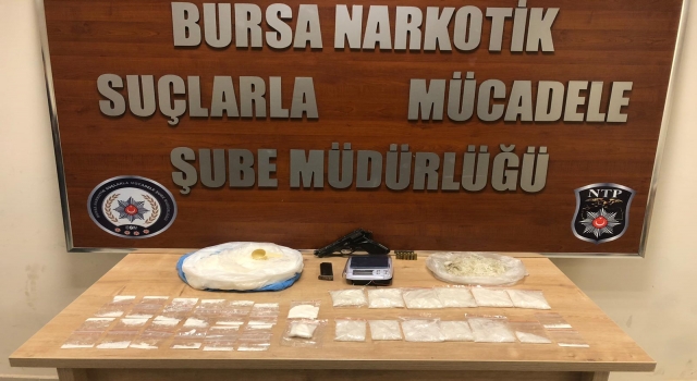 Bursa’da uyuşturucuyla yakalanan şüpheli tutuklandı