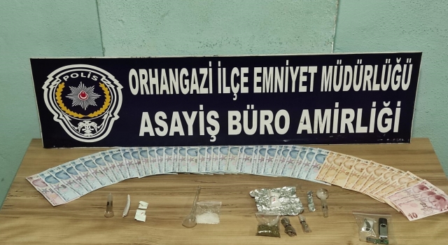 Orhangazi’de uyuşturucu şüphelisi 2 kişi tutuklandı