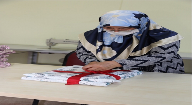 Kursiyerlerden kemik iliği nakli olan çocuğun bakımına ”nevresim takımı” desteği
