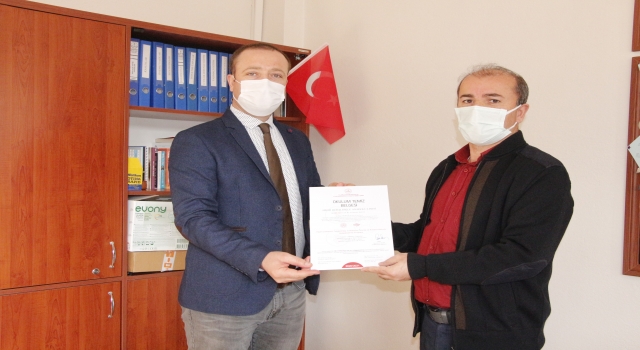 Pazaryeri’nde ”Okulum Temiz Belgesi” alan okullara belgeleri verildi