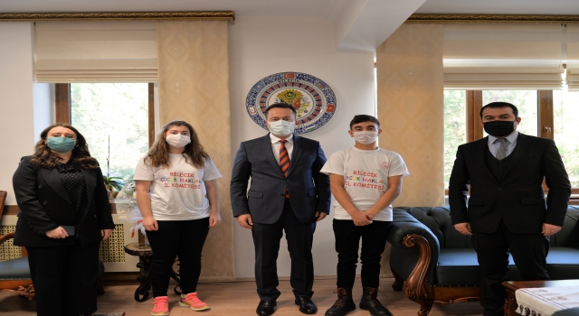 Bilecik Valisi Şentürk, Çocuk Hakları İl Komitesi’ni kabul etti