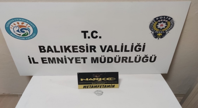 Balıkesir’de uyuşturucu operasyonlarında 1 şüpheli tutuklandı