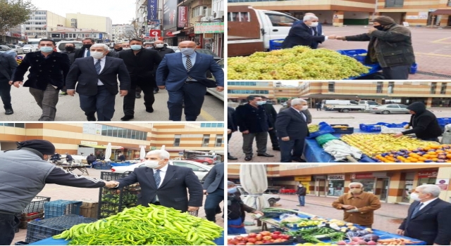 MHP’den Keşan’da ziyaretler