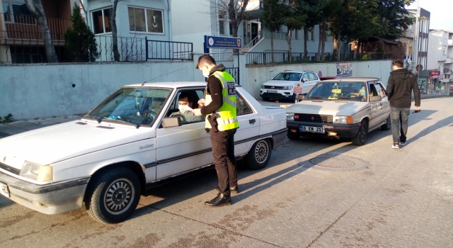 Malkara’da sokağa çıkma kısıtlamasını ihlal edenlere 47 bin lira ceza kesildi