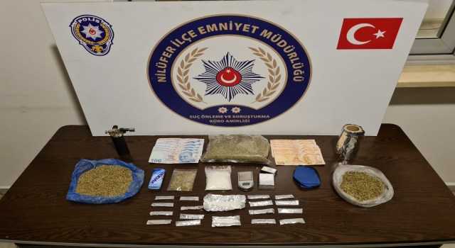 Bursa’da uyuşturucu operasyonunda 2 şüpheli yakalandı