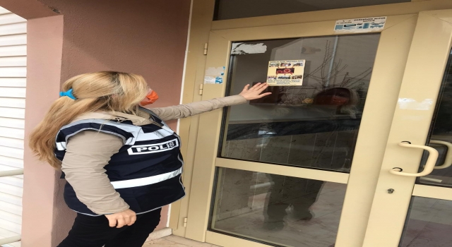 Bilecik Emniyet Müdürlüğünden broşür ve afişlerle ”koronavirüs” uyarısı