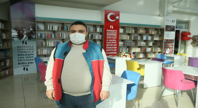Şehit polislerin yaşamı okulda oluşturulan kütüphanede ölümsüzleşti