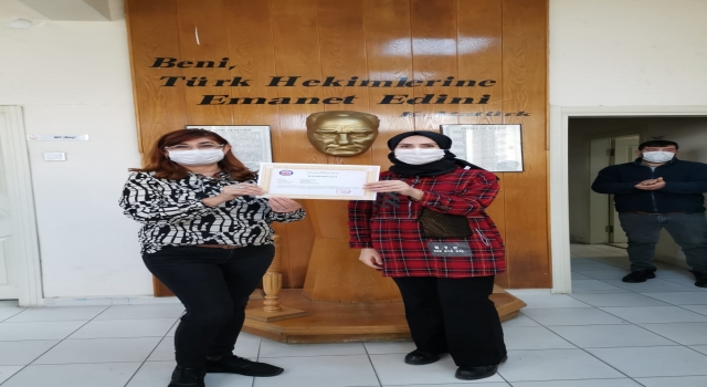 Pandemide mücadele eden filyasyon ekiplerine başarı belgesi verildi
