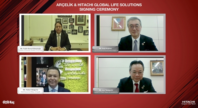 Arçelik ile Hitachi 300 milyon dolarlık ortak şirket kuruyor