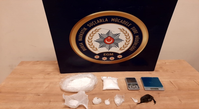 Bursa’da uyuşturucu operasyonunda 5 şüpheli yakalandı
