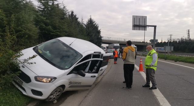Kocaeli’de trafik kazası: 1 yaralı