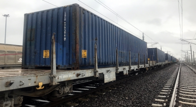 Türkiye’den Çin’e gidecek ikinci blok ihracat treni Kocaeli’ye ulaştı