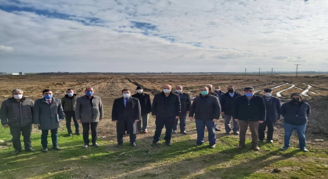 Edirne Valisi Canalp, Uzunköprü ve Meriç arasındaki yol çalışmasını inceledi