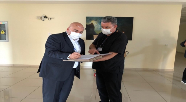 ÇOMÜ Araştırma ve Uygulama Hastanesi’ne pandemi desteği