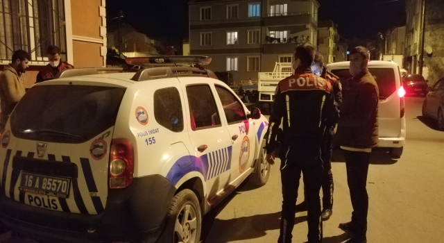 İnegöl’de sokağa çıkma kısıtlamasına uymayan 10 kişiye para cezası