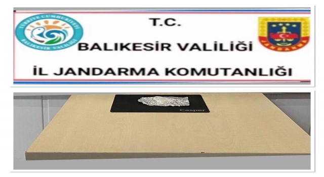 Balıkesir’in Marmara ilçesindeki uyuşturucu operasyonunda 1 şüpheli yakalandı
