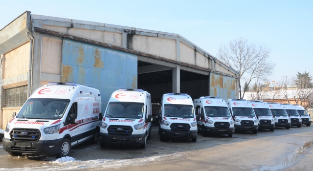 Sağlık Bakanlığı, Bursa’ya 10 ambulans daha gönderdi