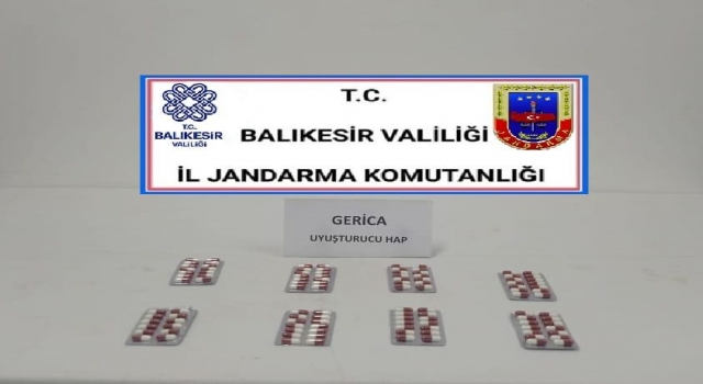 Balıkesir’de jandarmadan uyuşturucu operasyonu