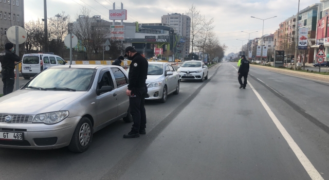 Tekirdağ’da polis ekipleri denetim yaptı