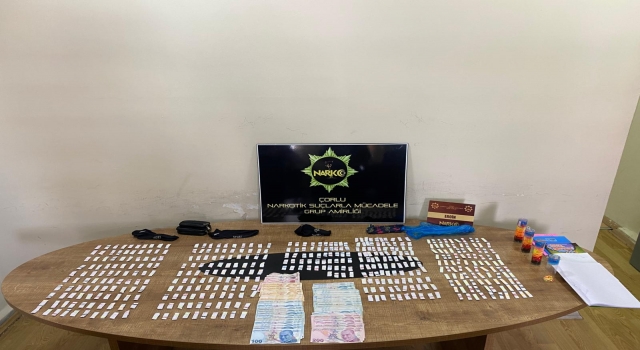 Tekirdağ’da uyuşturucu operasyonunda 3 kişi yakalandı