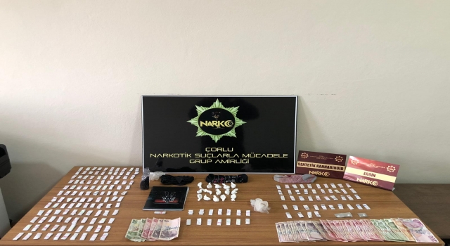 Tekirdağ’da uyuşturucu operasyonunda 3 zanlı yakalandı