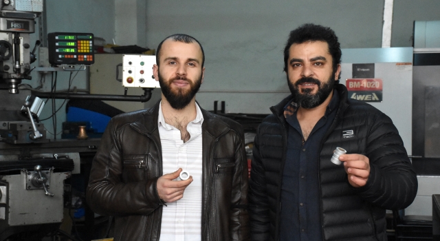 KOSGEB’den hibe desteği alan kuzenler Bursa’da bilyesiz rulman üretti