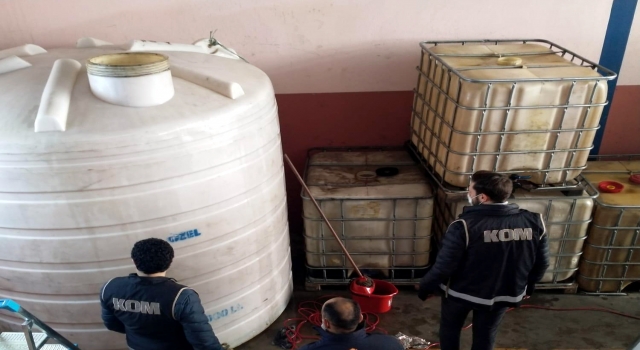 Kocaeli’de 14 ton 500 litre kaçak akaryakıt ele geçirildi