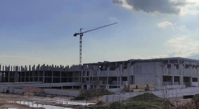 Bursa’da Ali Osman Sönmez Devlet Hastanesi’nin inşaatı yeniden başladı