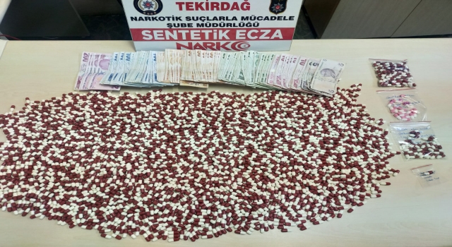 Tekirdağ’daki uyuşturucu operasyonunda 2 zanlı tutuklandı