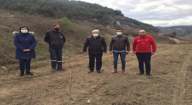 Osmaneli’de lavanta dikimi için ideal alan hazırlanıyor