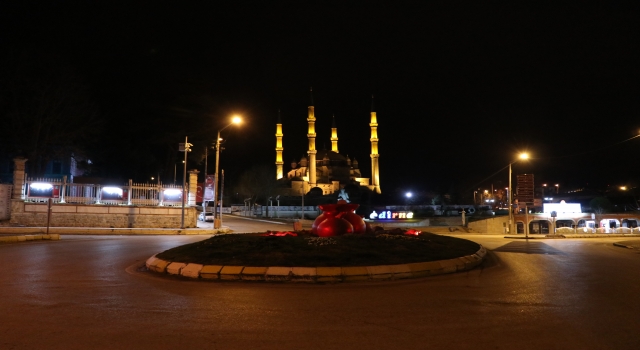 Trakya sokağa çıkma kısıtlamasıyla sessizliğe büründü