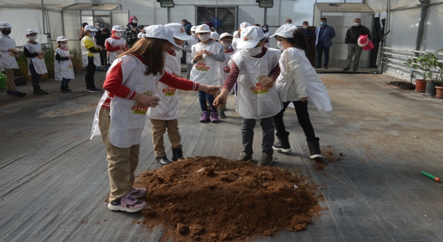 ”Küçük çiftçiler” tarım ürünü yetiştirmeyi AB destekli projeyle uygulamalı öğreniyor