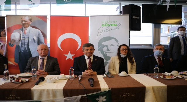 Gelecek Partisi Genel Başkanı Davutoğlu: ”Seçime hazırız. 1 Mayıs’tan itibaren yapılacak her seçime gireriz”