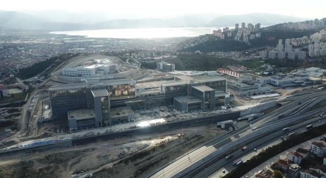 Kocaeli Şehir Hastanesi inşaatının yüzde 74’ü tamamlandı