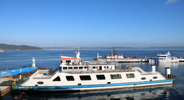 Çanakkale Boğazı yoğun sis nedeniyle çift yönlü transit gemi geçişlerine kapatıldı