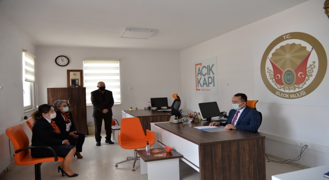 Bilecik Valisi Bilal Şentürk, Açık Kapı’da vatandaşları dinledi