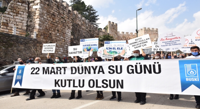 Bursa’da su tasarrufunun önemi kortej oluşturularak anlatıldı