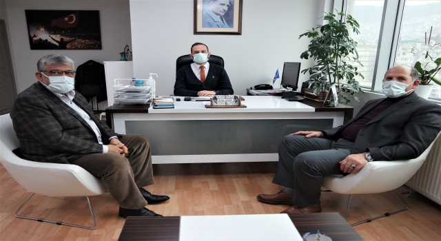 İHH Bursa Şube Başkanı Kaptan, AA Bursa Bölge Müdürü Aksoy’u ziyaret etti
