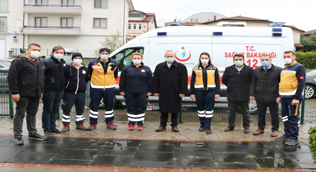 İl Sağlık Müdürü Öğütlü’den 112 Acil Servis personeline ziyaret