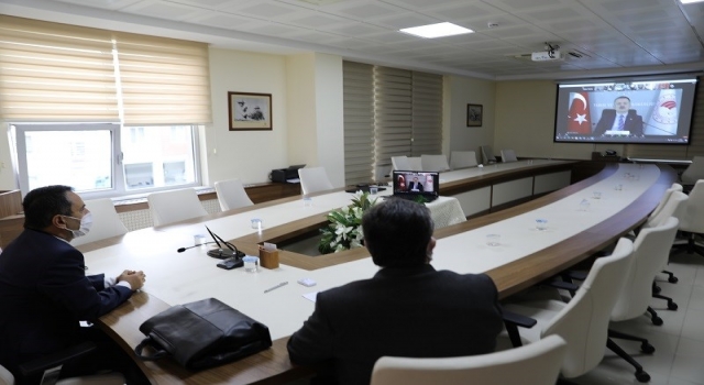 Çanakkale Valisi Aktaş, LEADER Projesi toplantısına online olarak katıldı