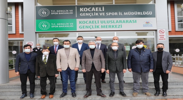 AK Parti Kocaeli İl Başkanı Mehmet Ellibeş, il müdürlüklerini ziyaret etti