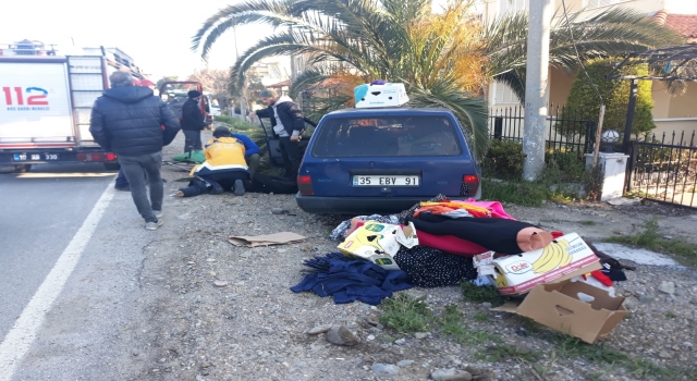 Balıkesir’de bahçe duvarına çarpan otomobilin sürücüsü öldü