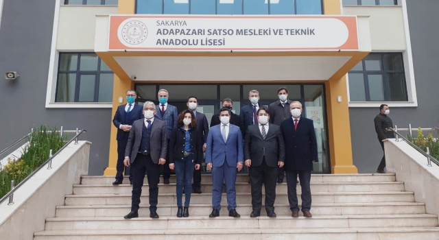 MEB Daire Başkanı Akgül, temizlik malzemesi üreten meslek liselerini ve merkezleri ziyaret etti