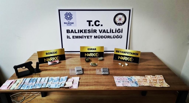 Balıkesir’de uyuşturucu operasyonlarında yakalanan 18 şüpheliden ikisi tutuklandı
