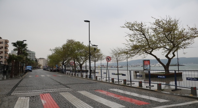 Bursa ve çevre illerde Kovid19 tedbirleri kapsamında sokağa çıkma kısıtlamasına uyuluyor