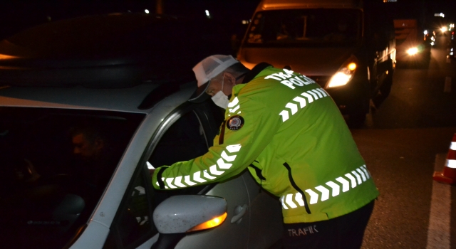 Edirne’de ”tam kapanma”ya ilişkin denetimler sürdürülüyor