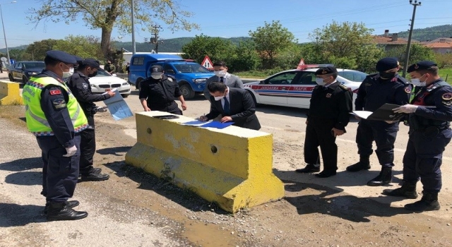 Çanakkale Valisi İlhami Aktaş Yenice ilçesindeki uygulama noktasını ziyaret etti