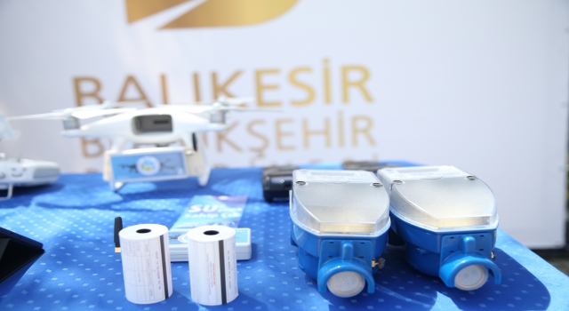 Balıkesir’de 10 bin su sayacı drone ile havadan okunuyor